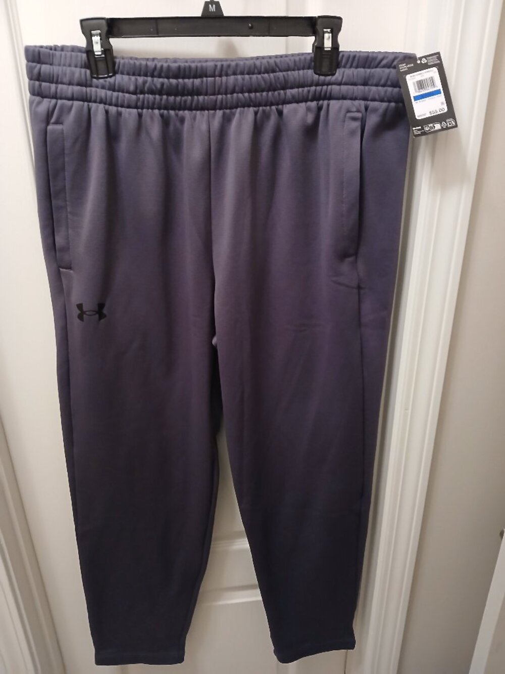 Under Armour Men's UA Fleece Pants Gray NWT size extra large